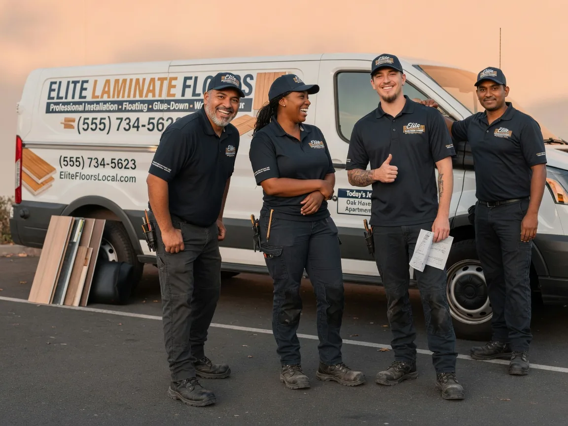 Laminate flooring installation company in Hustisford, WI